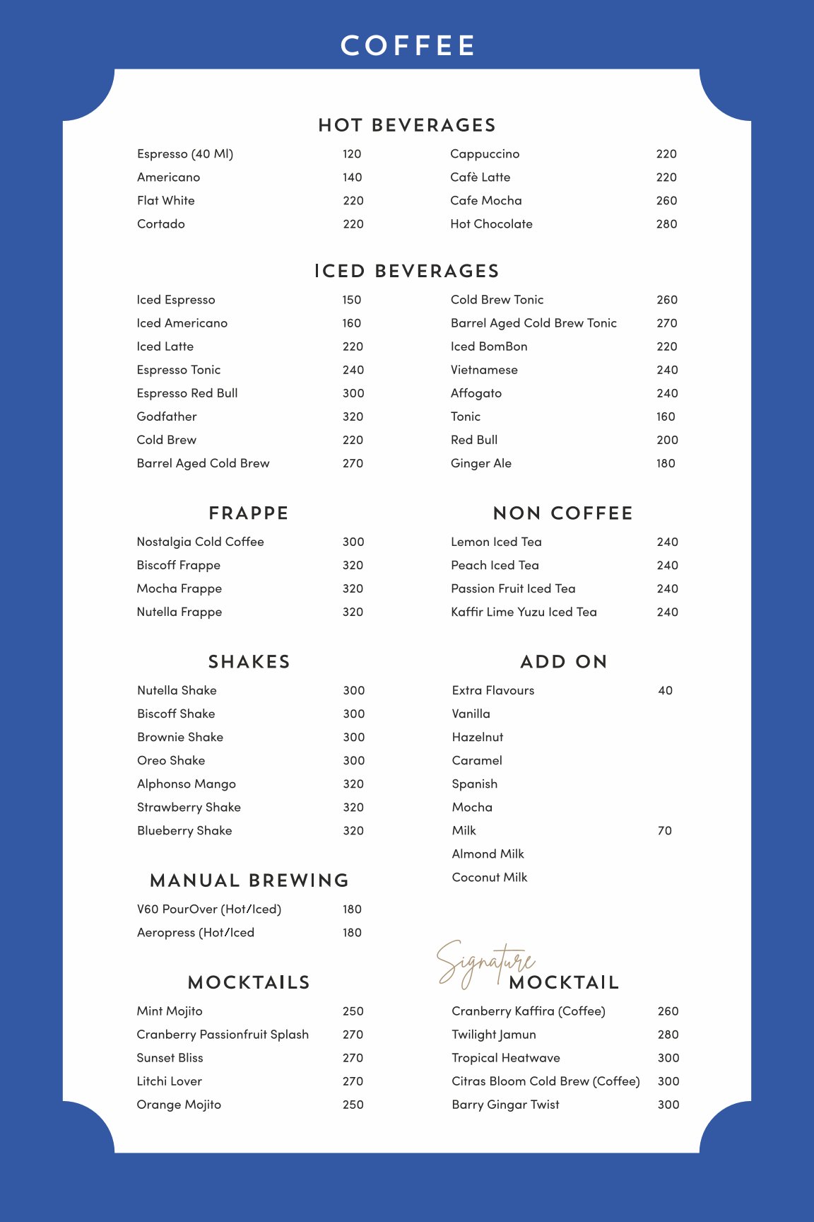 Sorriso Menu Page 2